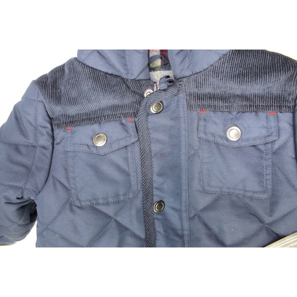 Rothschild Kids Barn Quilted Pram in Navy 6-9 Mos. - Picture 5 of 8